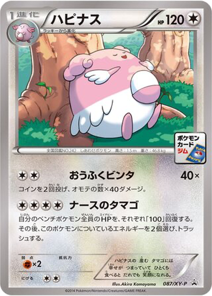 Blissey 87 - XY Promos kart görseli