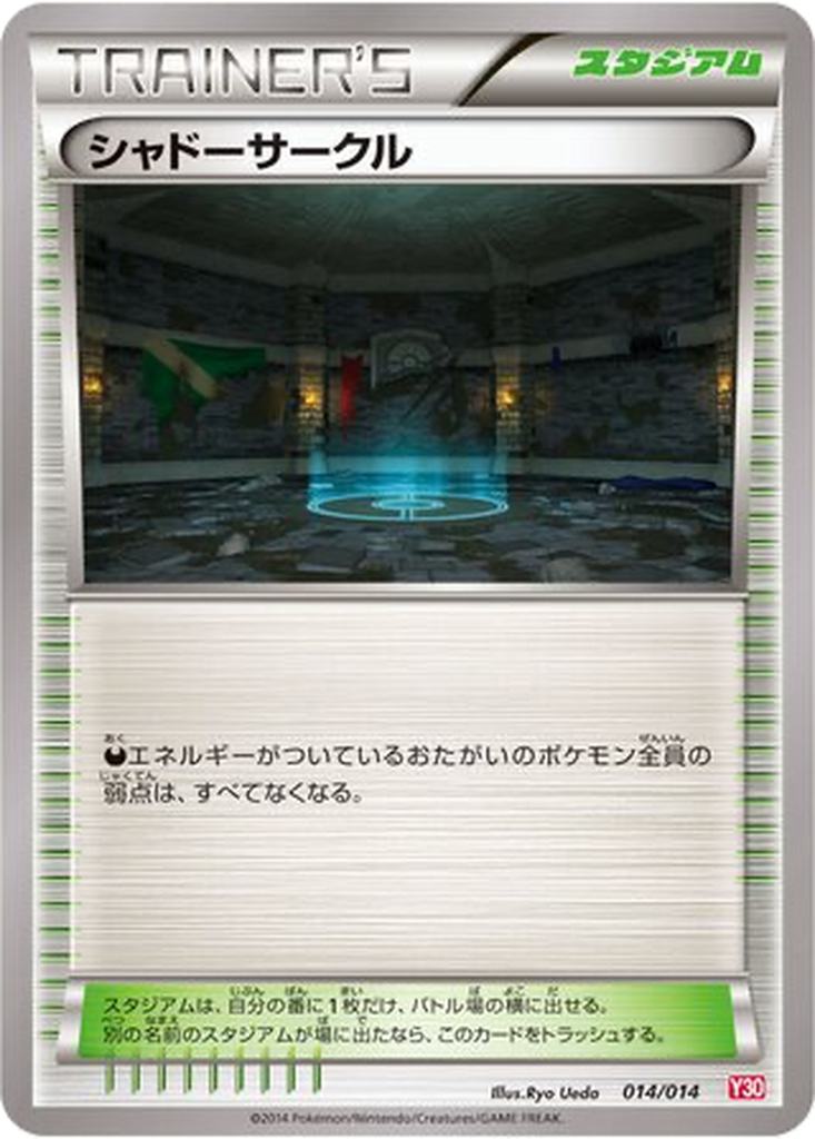 Shadow Circle 14 - Yveltal Half Deck kart görseli