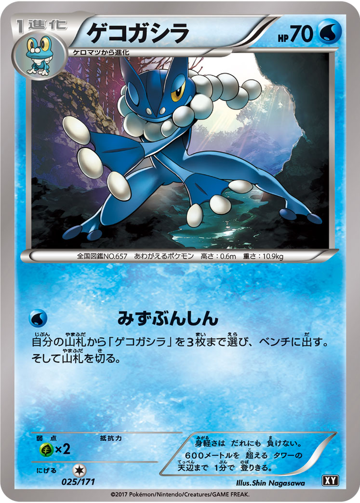 Frogadier 25 - THE BEST OF XY kart görseli