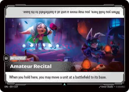 Amateur Recital 207 - Riftbound League of Legends UNL kart görseli