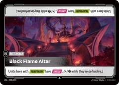 Black Flame Altar 208 - Riftbound League of Legends UNL kart gorseli