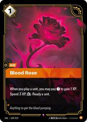 Blood Rose 109 - Riftbound League of Legends UNL kart gorseli