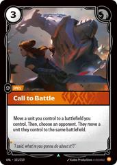 Call to Battle 101 - Riftbound League of Legends UNL kart gorseli