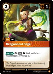 Dragonsoul Sage 93 - Riftbound League of Legends UNL kart gorseli