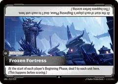 Frozen Fortress 212 - Riftbound League of Legends UNL kart gorseli