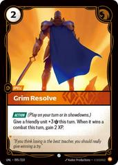 Grim Resolve 95 - Riftbound League of Legends UNL kart gorseli