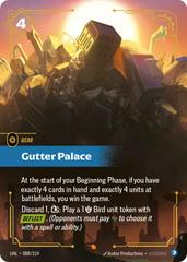 Gutter Palace 88 - Riftbound League of Legends UNL kart gorseli