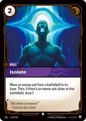 Isolate 124 - Riftbound League of Legends UNL kart gorseli