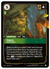 Ivern - Nurturer 51 - Riftbound League of Legends UNL kart gorseli