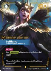 LeBlanc - Everywhere At Once 90a - Riftbound League of Legends UNL kart gorseli