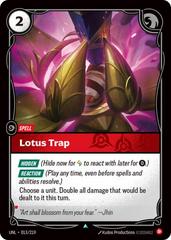 Lotus Trap 13 - Riftbound League of Legends UNL kart gorseli