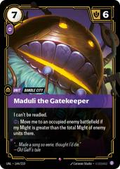Maduli the Gatekeeper 144 - Riftbound League of Legends UNL kart gorseli