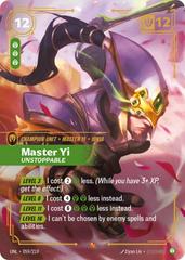 Master Yi - Unstoppable 59 - Riftbound League of Legends UNL kart gorseli