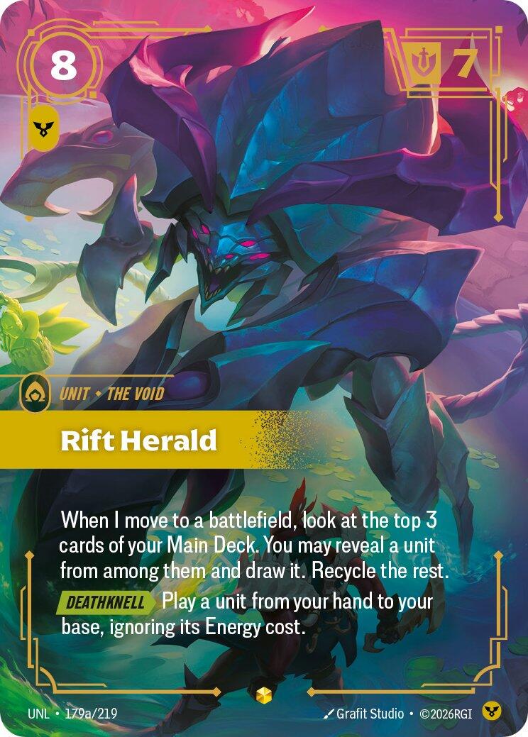 Rift Herald 179a - Riftbound League of Legends UNL kart görseli
