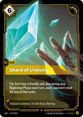 Shard of Undoing 174 - Riftbound League of Legends UNL kart gorseli