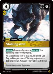 Stalking Wolf 166 - Riftbound League of Legends UNL kart gorseli