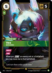 Vex - Mocking 55a - Riftbound League of Legends UNL kart gorseli